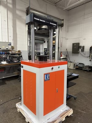 100000 lbf. (500kN) Frank Bacon #FB-500EMC, Compression Test System - Image 3