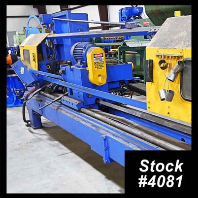 3" Haven #912, double end facer, 120" tube length - Image 1