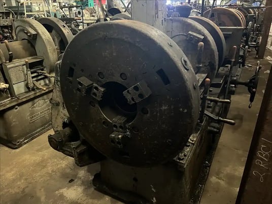 6" Landis, pipe threading & cutoff machine, S47086 - Image 3