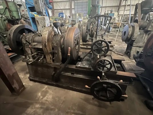 6" Landis, pipe threading & cutoff machine, S47086 - Image 5
