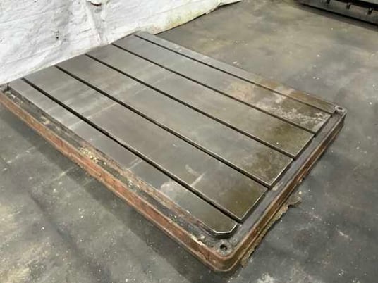 78" x 55", T-slotted floor plate - Image 1
