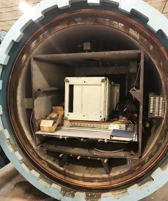 Lipton #CA57, composite autoclave, 56" width x 40" H x 84" L ID, Allen Bradley CompactLogix PLC, 300 psig - Image 3