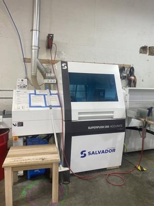 Salvador #Super-Push-250, optimizing push feed cutoff saw, 2021 - Image 3