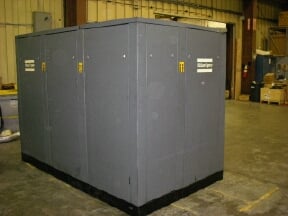 560 cfm, 125 psi, Atlas Copco #GA90-125, air compressor, air cooled, 2000, #A-1340 - Image 3