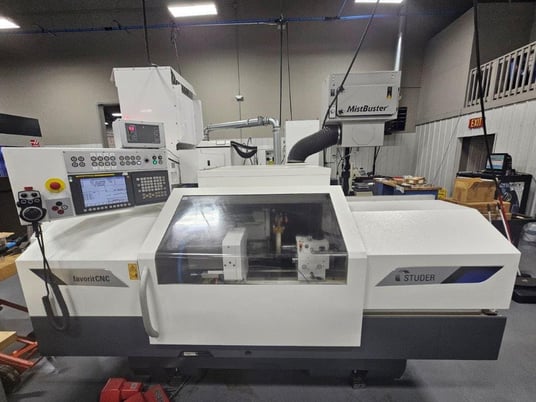 Studer #Favorit, CNC Cylindrical Grinder, Low Hours, Fanuc Oi-TD, Tailstock, 2021 - Image 2
