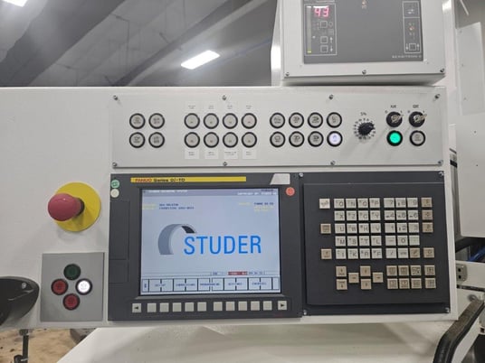 Studer #Favorit, CNC Cylindrical Grinder, Low Hours, Fanuc Oi-TD, Tailstock, 2021 - Image 5