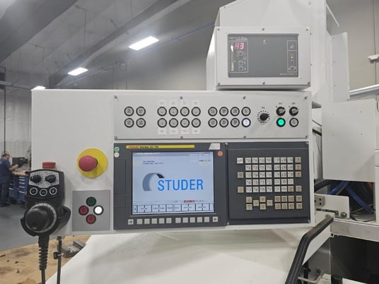 Studer #Favorit, CNC Cylindrical Grinder, Low Hours, Fanuc Oi-TD, Tailstock, 2021 - Image 6