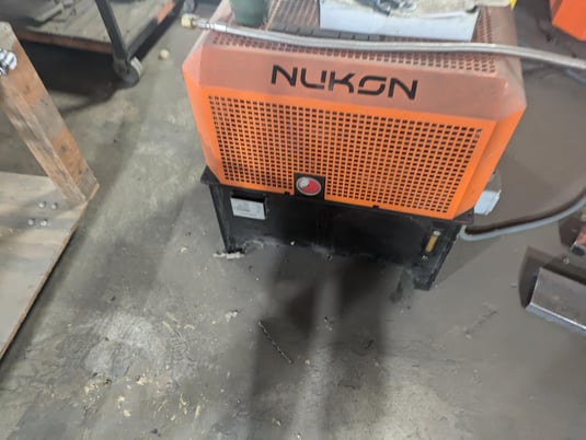 Nukon #NF-Pro-25120, Fiber Laser, 4000 Watt, 8' x 40' Table, dust collector, 2016 - Image 3