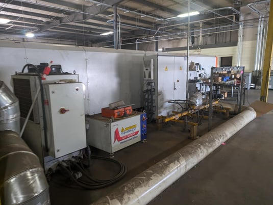 Nukon #NF-Pro-25120, Fiber Laser, 4000 Watt, 8' x 40' Table, dust collector, 2016 - Image 5