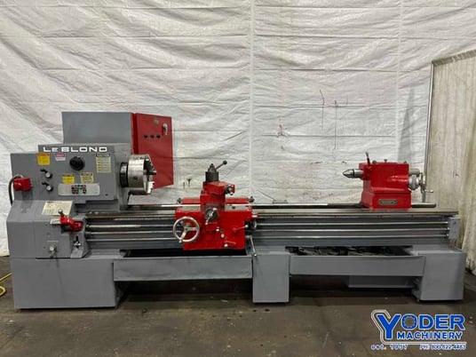 26" x 96" LeBlond #Regal, engine lathe, 18-1/4" swing over cross slide, inch/metric, 3-jaw 16" chuck, #5 MT - Image 1