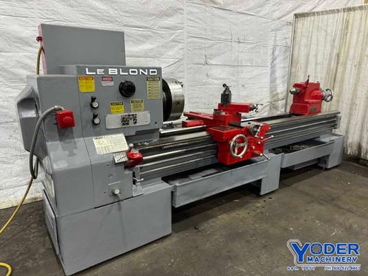 26" x 96" LeBlond #Regal, engine lathe, 18-1/4" swing over cross slide, inch/metric, 3-jaw 16" chuck, #5 MT - Image 2