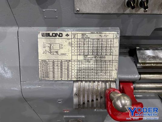 26" x 96" LeBlond #Regal, engine lathe, 18-1/4" swing over cross slide, inch/metric, 3-jaw 16" chuck, #5 MT - Image 3