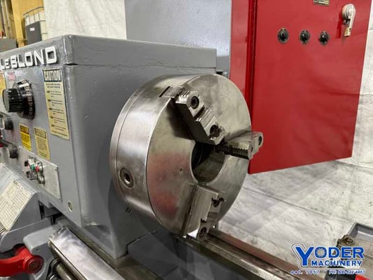 26" x 96" LeBlond #Regal, engine lathe, 18-1/4" swing over cross slide, inch/metric, 3-jaw 16" chuck, #5 MT - Image 5