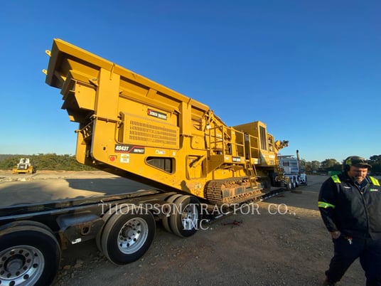 Screen Machine 4043TCRUShut Height, Crusher, 301 hours, S/N: 4043T-1229, 2023 - Image 3
