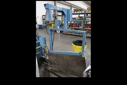 10000 lb. Rowe #10024-DSJ, servo feed line, 24" x .032" stock, pilot release, 7-rolls, entry & exit pinch - Image 6