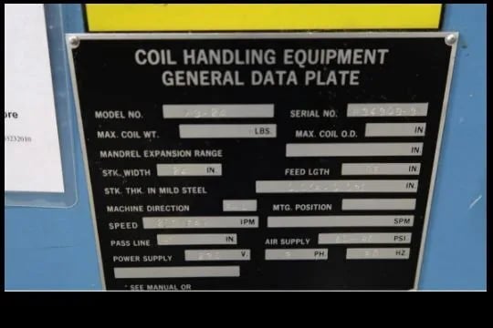 10000 lb. Rowe #10024-DSJ, servo feed line, 24" x .032" stock, pilot release, 7-rolls, entry & exit pinch - Image 8