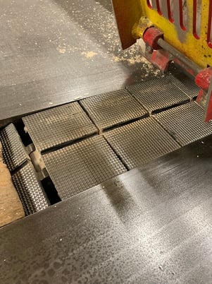 Mattison #404, Straight Line Rip Saw, 20HP, 3600 RPM, 14" diameter max. saw blade capacity, 1-1/2" diameter - Image 3