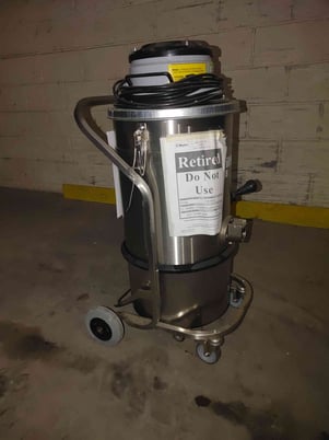 Nilfisk #4010100093, Industrial Vacuum, portable, 7.50 Amps, 120 V - Image 1