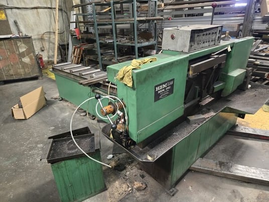 Hem #1000AH, automatic horizontal bandsaw, 3 HP, 110 psi, 220/440 V., S/N 121280 - Image 5