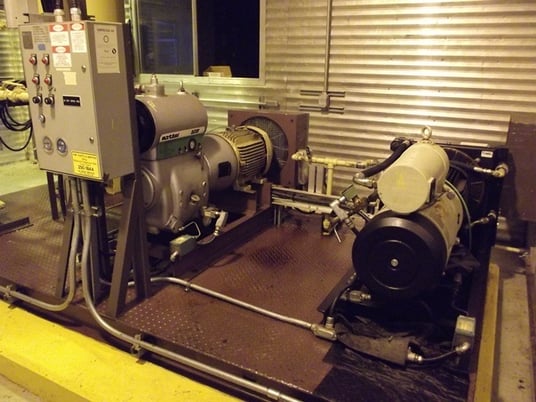 25 scfm, 150 psig, Xebec, screw air compressor, 1990 - Image 3