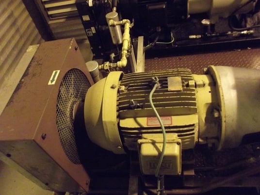 25 scfm, 150 psig, Xebec, screw air compressor, 1990 - Image 4