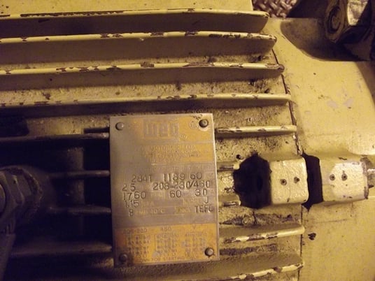 25 scfm, 150 psig, Xebec, screw air compressor, 1990 - Image 5