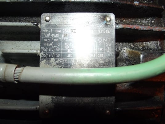 25 scfm, 150 psig, Xebec, screw air compressor, 1990 - Image 8