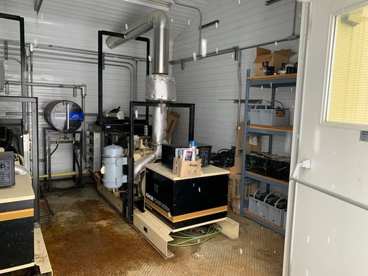 120 KW Kohler #60RZ, Natural gas generator set, 3-phase, 220 HP @ 1800 RPM, Ford LSG-875L-6005A engine, - Image 3