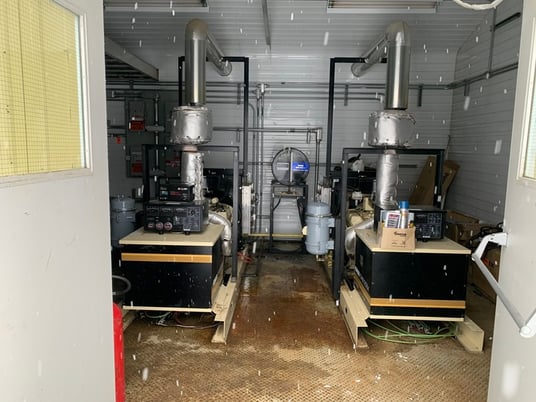 120 KW Kohler #60RZ, Natural gas generator set, 3-phase, 220 HP @ 1800 RPM, Ford LSG-875L-6005A engine, - Image 4