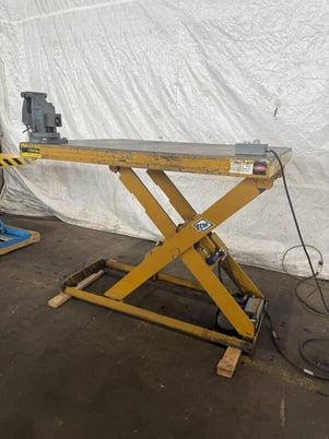 6000 lb. ECOA #HLT, hydraulic lift table, 48" x 64" - Image 2