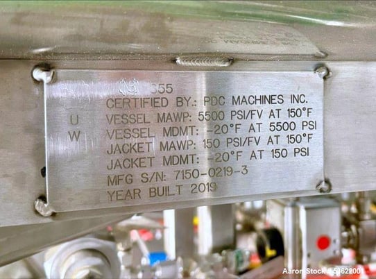 Apeks #5000-20LX20L2ST, High Output CO2 Extraction System, 140-200 lbs./day dried biomass, 5000 psi - Image 9