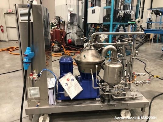 Alfa-Laval #LAPX-404SGP-31G/CG, Disc Centrifuge, Stainless Steel, 9600 RPM Bowl, 33 LPH solids capacity, 100 - Image 2