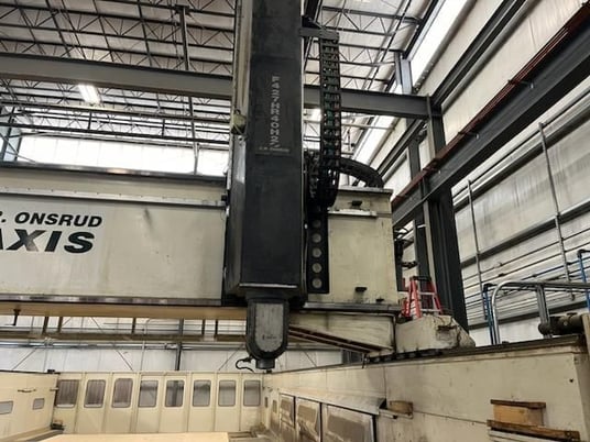 Onsrud #F427HR40H2, high rail/high precision 5-Axis CNC mill, 180" X, 420" Y, 65" Z, 20000 RPM, 2015 - Image 3