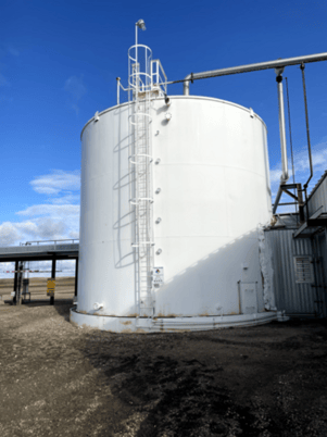 2500 bbl Coated Sales Tank, G.L.M. Industries - Image 1