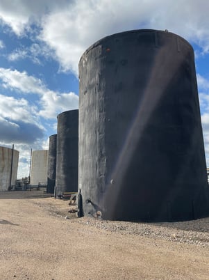 3000 bbl Coated Production Tank, G.L.M. Industries - Image 1
