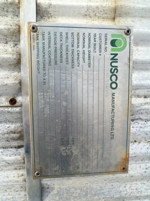 400 bbl Coated Storage Tank, Nusco Supply - Image 6