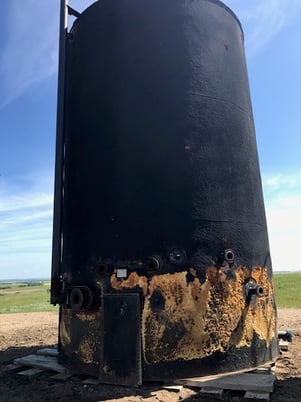 750 bbl Coated Storage Tank EMULSION, Universal Industries - Image 1