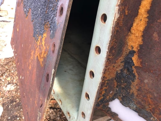 750 bbl Coated Storage Tank EMULSION, Universal Industries - Image 4