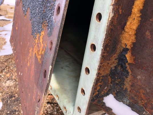 750 bbl Coated Storage Tank EMULSION, Universal Industries - Image 5