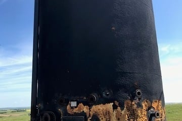 750 bbl Coated Storage Tank EMULSION, Universal Industries - Image 8