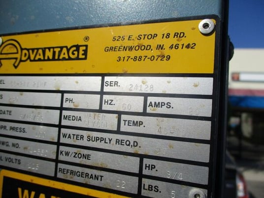 2 Ton, Advantage #SC-2AY-21HF, Water / Glycol chiller, air cooled - Image 6