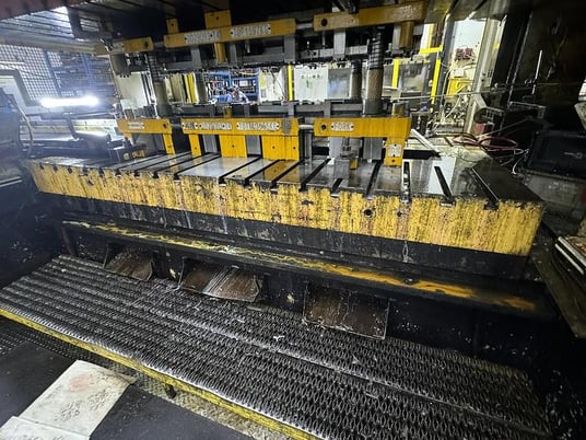 600 Ton, Brown & Boggs #SS2-600-120-60, straight side double crank stamping press, Wintriss SmartPAC Pro - Image 5