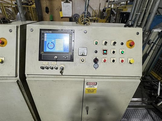 600 Ton, Brown & Boggs #SS2-600-120-60, straight side double crank stamping press, Wintriss SmartPAC Pro - Image 6