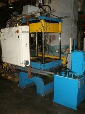 Hydra-Tech Systems #HP60V10HP-PVP48, spotting press, Allen Bradley Panelview Control - Image 1