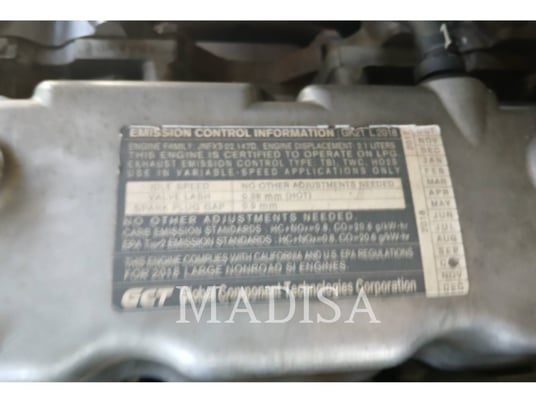 Mitsubishi Caterpillar Forklift FG25N5-LE, Forklift, 15100 hours, S/N: AF17E06901, 2019 - Image 5