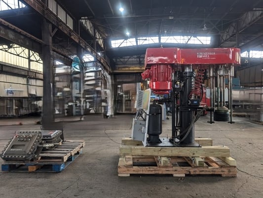 Premier #PSM-180, submersible basket mill, 25 HP - Image 1