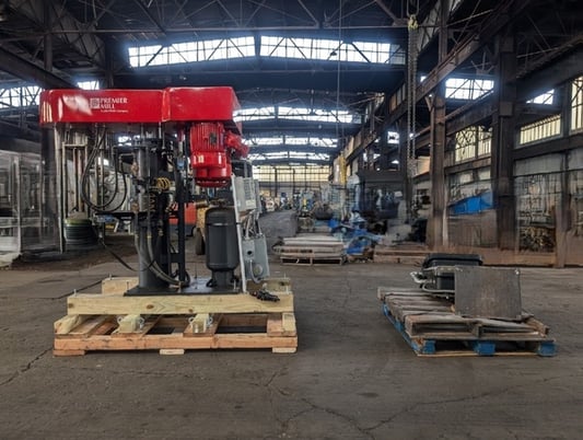 Premier #PSM-180, submersible basket mill, 25 HP - Image 2