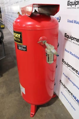 Vertical air compressor receiver tank, 60 gallon - Image 8