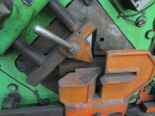 5" x 5" x 1/2" Mubea #KBL-71-5, mechanical ironworker, 71 ton, 6" angles, 5 hp power - Image 9