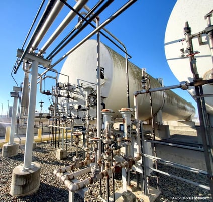 50000 gallon 76 psi, 125" x 1034", Process Engineering Inc #H57740-8, Cryogenic Storage Tank, Horizontal, for - Image 3